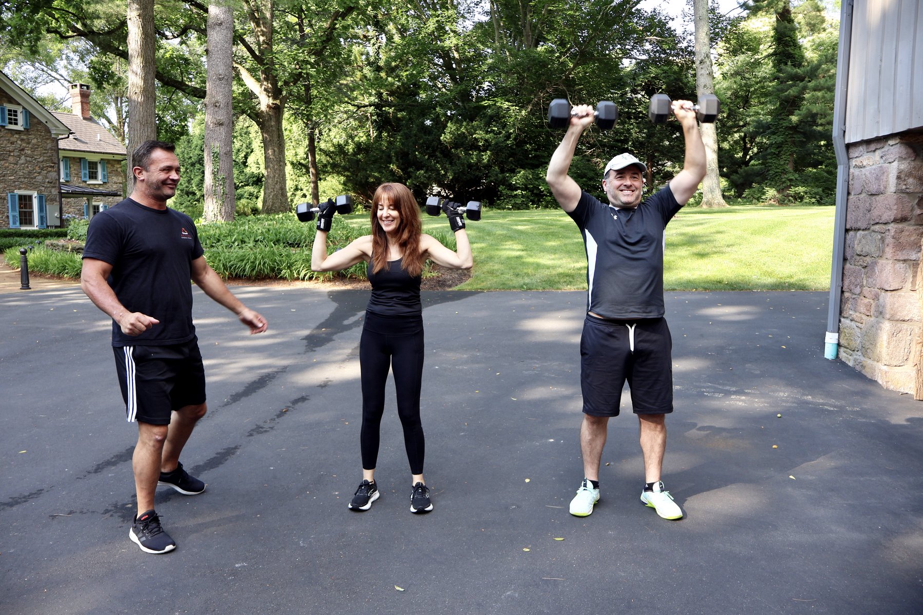 Outdoor group personal training